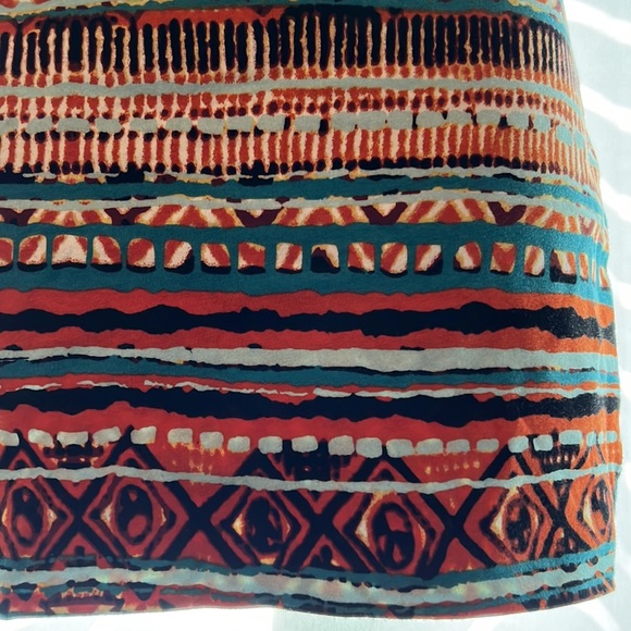 Fun Aztec Print Mini Shirt - Picture 2 of 5